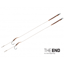 Delphin Návazec The End Boilie Rig 2ks 20cm/25lbs/#6