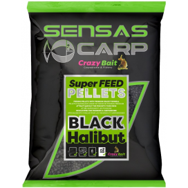 Pelety Super Feed Black Halibut (halibut) 700g 8mm Pelety Super Feed Black Halibut (halibut) 700g 8mm