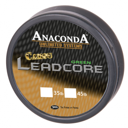 Anaconda Šňůrka Camou Leadcore Green 45lb