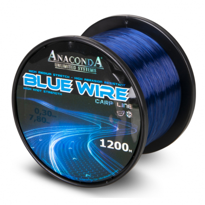 Anaconda Vlasec Blue Wire 1200m 0,33mm